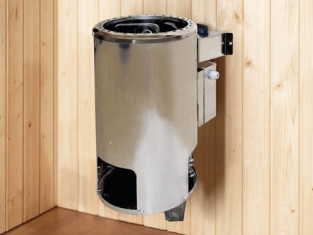 Weka Elementsauna Kaarina 1, inkl. 3,6 kW Ofen Kompakt, integr. Steuerung
