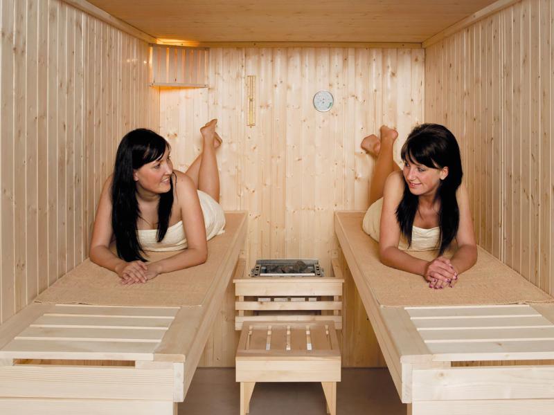 Weka Elementsauna Kaarina 2, inkl. 4,5 kW Bioofen (BioS) mit digitaler Steuerung