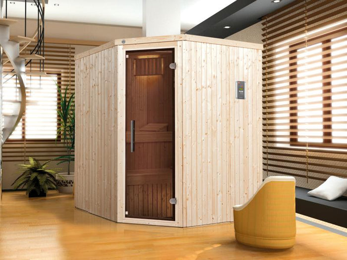 Weka Elementsauna KIRUNA 2 GT inkl. 4,5 kW OS-Ofenset (230 V)