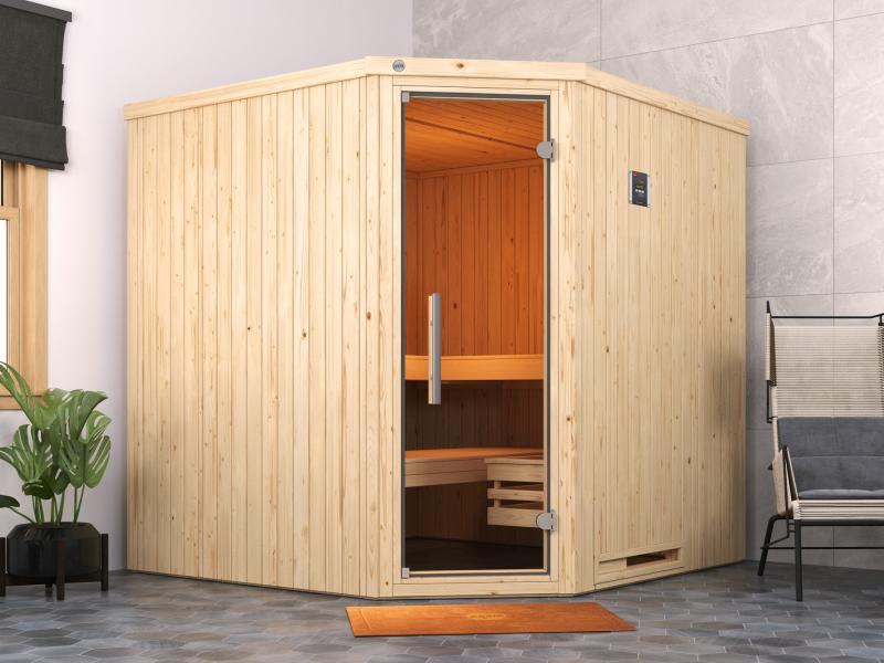 Weka Elementsauna Varberg 3 GT Sparset 7,5 kW Ofen