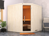 Weka Elementsauna Varberg 3 GT Trend inkl. 7,5 kW OS-Ofenset