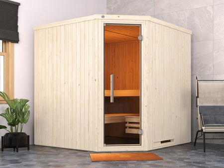 Weka Elementsauna Varberg 3 GT Trend inkl. 7,5 kW BioS-Ofenset