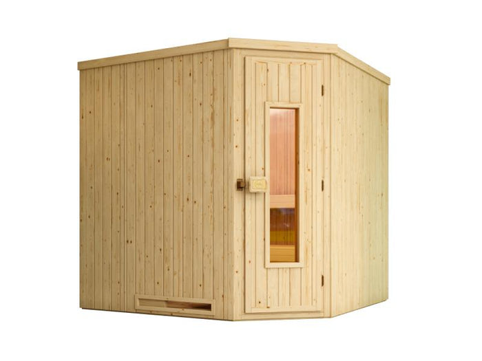Weka Elementsauna Varberg 3 HT inkl. 7,5 kW OS-Ofenset