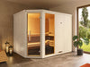 Weka Elementsauna Varberg 4 GTF Trend inkl. 7,5 kW BioS-Ofenset