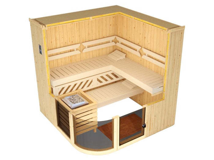 weka Elementsauna Varberg 4 GTF Trend