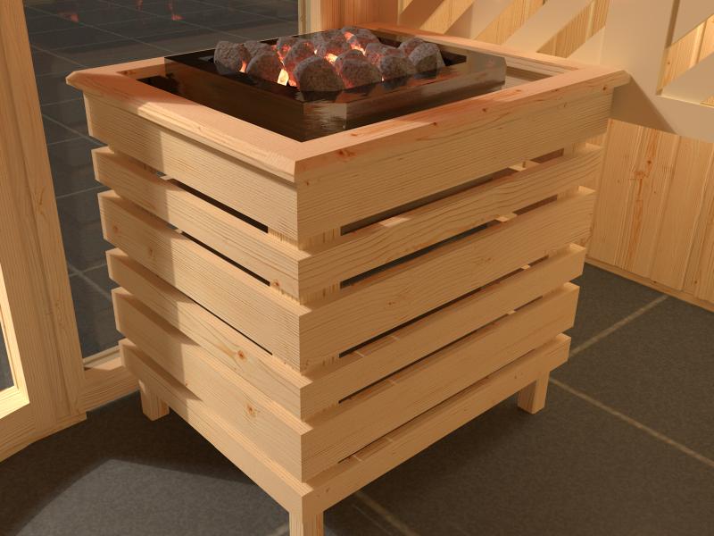 weka Elementsauna Varberg 4 GTF Trend