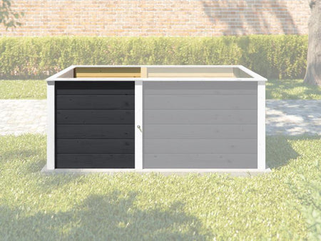 Weka Ergänzungssatz Hochbeet Modular, 21 mm, anthrazit