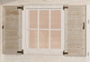 Weka Fensterladen 2-seitig für Fenster 91 x 91 cm