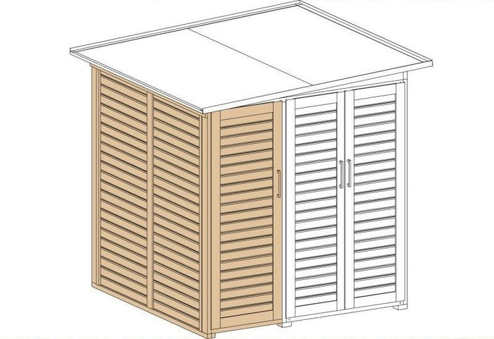 Weka Garten [Q] Erweiterung Modul [SaveBike] natur