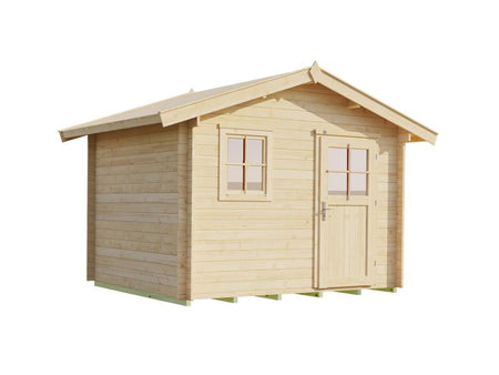 Weka Gartenhaus 107 Gr 2 Vordach 20 cm 28 mm