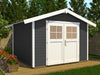 Weka Gartenhaus 122 Gr. 2 anthrazit