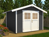 Weka Gartenhaus 122 Gr. 2 anthrazit