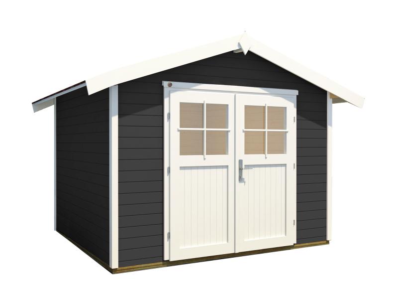 Weka Gartenhaus 122 Gr. 3 anthrazit