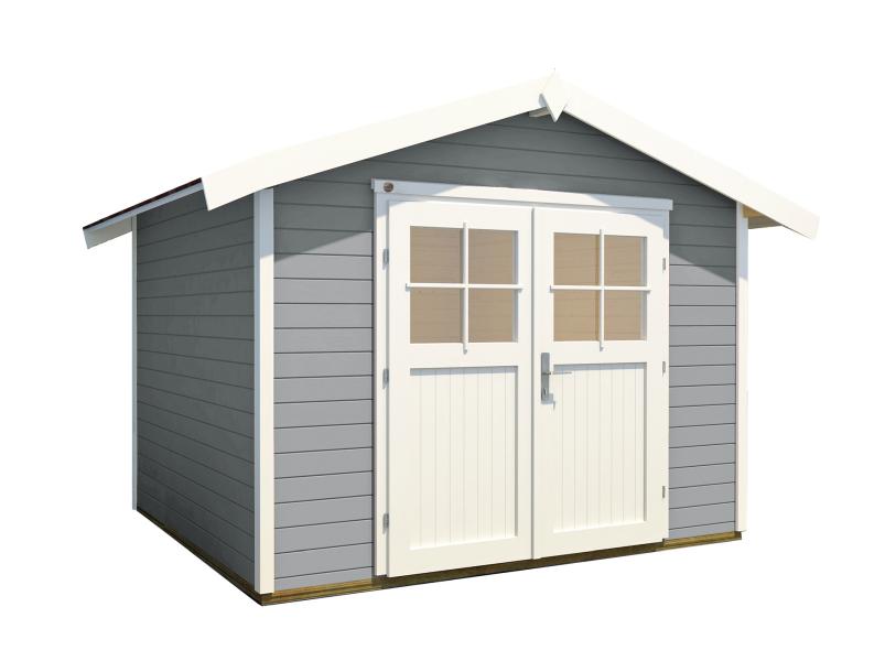 Weka Gartenhaus 122 Gr. 4 grau 28 mm