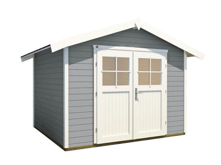 Weka Gartenhaus 122 Gr. 4 grau 28 mm