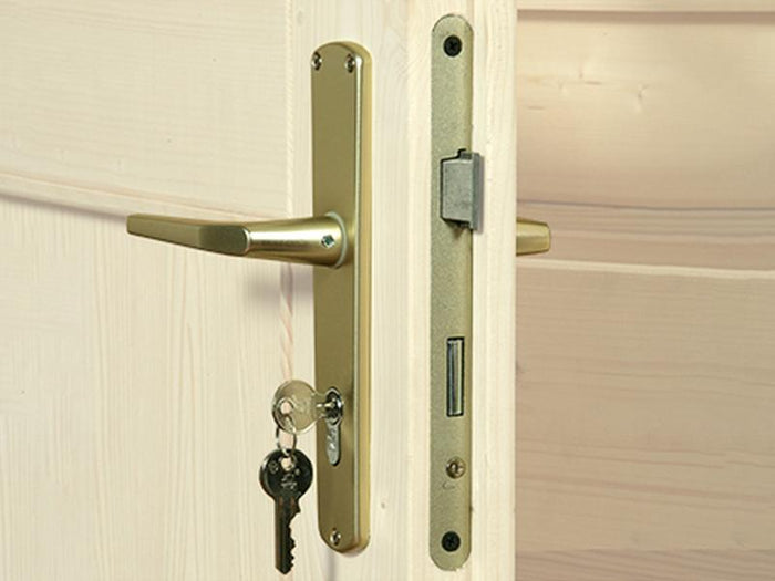 Weka Gartenhaus 122 Gr. 4 mit Fußboden Komplett-Set