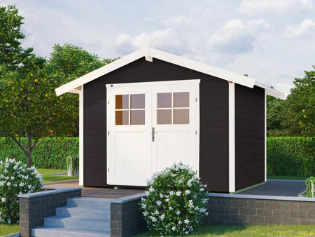 Weka Gartenhaus 122 Gr. 5 in anthrazit