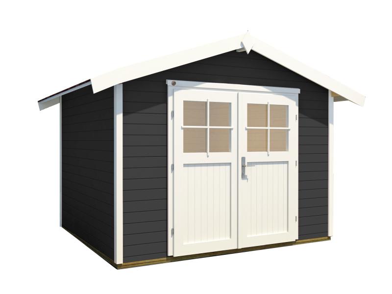Weka Gartenhaus 122 Gr. 5 in anthrazit