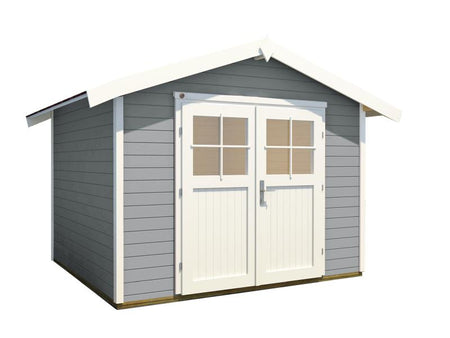 Weka Gartenhaus 122 Gr. 5 in grau 28 mm