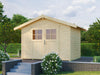 Weka Gartenhaus 122 Gr. 5 natur 28 mm