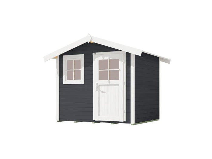 Weka Gartenhaus 123 Gr. 1 anthrazit