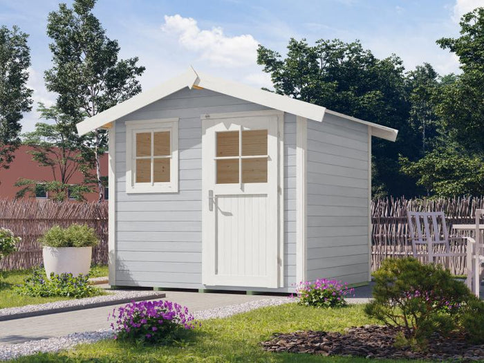 Weka Gartenhaus 123 Gr. 1 grau