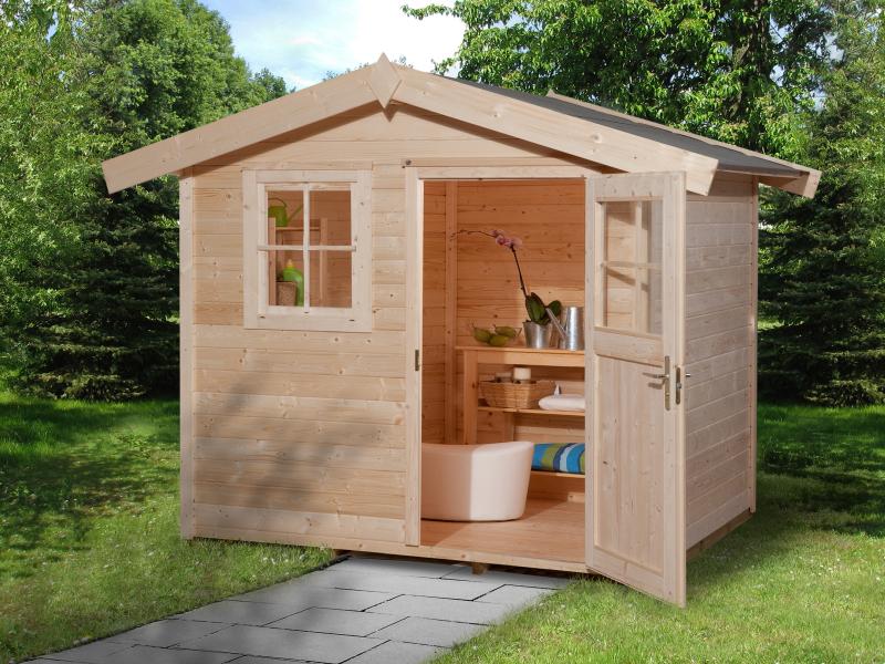 Weka Gartenhaus 123 Gr. 2 natur
