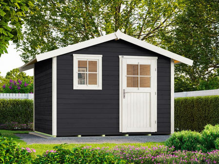 Weka Gartenhaus 123 Gr. 3 anthrazit