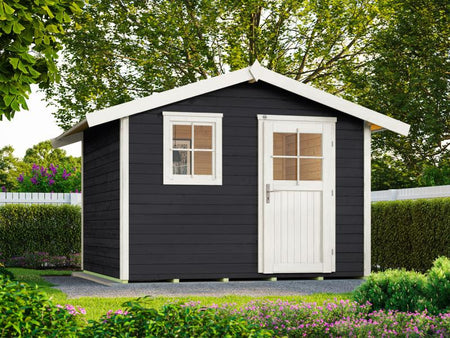 Weka Gartenhaus 123 Gr. 4 anthrazit