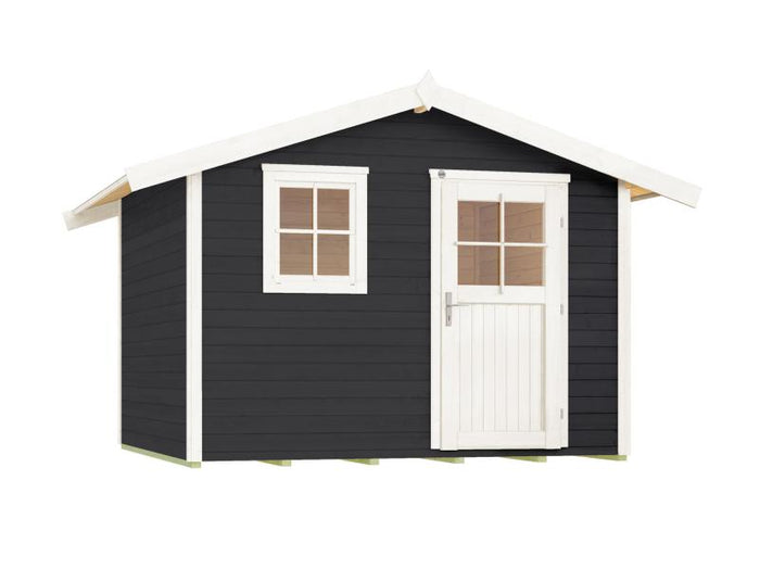 Weka Gartenhaus 123 Gr. 4 anthrazit
