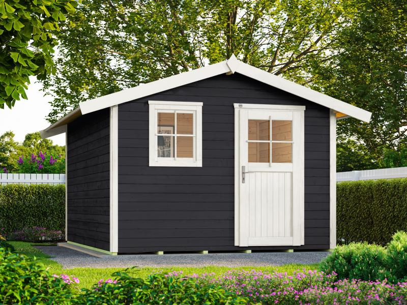 Weka Gartenhaus 123 Gr. 5 anthrazit