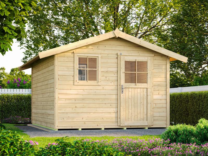 Weka Gartenhaus 123 Gr. 5 natur