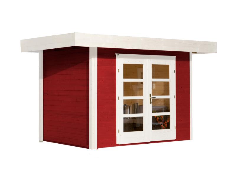 Weka Gartenhaus 126 Gr. 1 schwedenrot