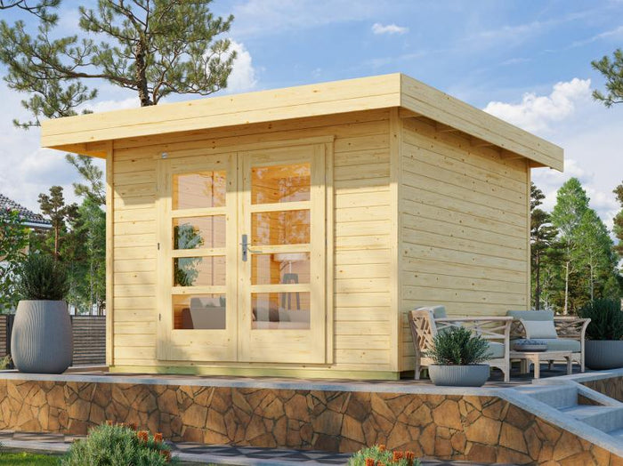 Weka Gartenhaus 126 Gr. 2 natur