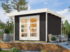 Weka Gartenhaus 126 Gr. 3 anthrazit