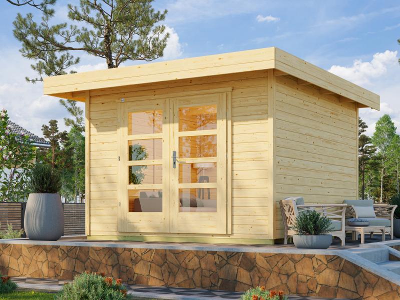 Weka Gartenhaus 126 Gr. 3 natur