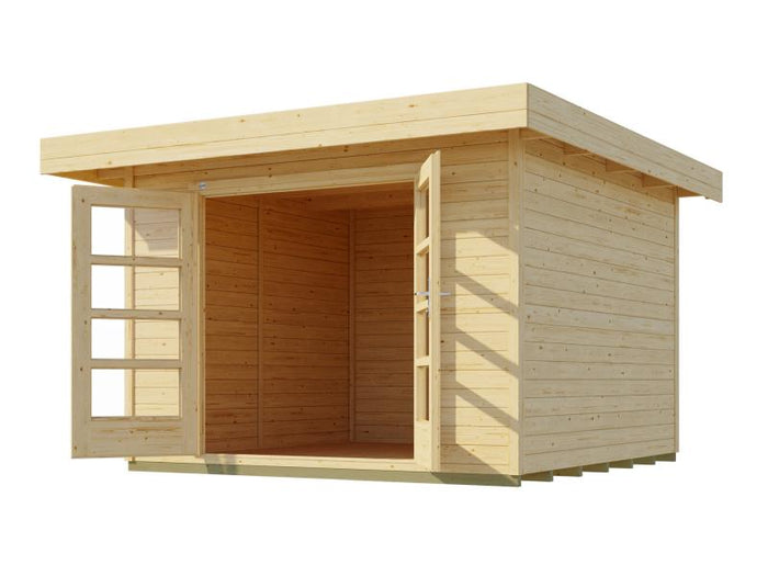 Weka Gartenhaus 126 Gr. 3 natur