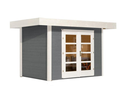 Weka Gartenhaus 126 Plus Gr. 2 grau