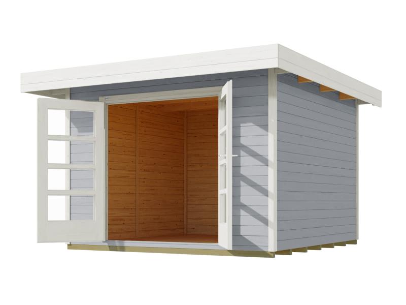 Weka Gartenhaus 126 Plus Gr. 3 in grau