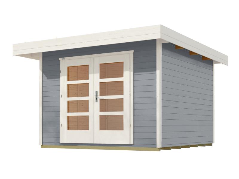 Weka Gartenhaus 126 Plus Gr. 3 in grau