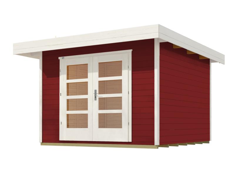 Weka Gartenhaus 126 Plus Gr. 3 in schwedenrot