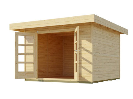 Weka Gartenhaus 126 Plus Gr. 3 natur
