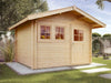 Weka Gartenhaus 139 Gr. 1 Vordach 60 cm