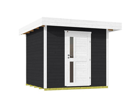 Weka Gartenhaus 172 Größe 2 anthrazit