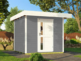 Weka Gartenhaus 172 Größe 2 grau
