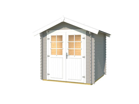 Weka Gartenhaus 209 Gr. 1 hellgrau
