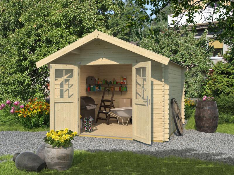 Weka Gartenhaus 209 Größe 3