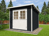 Weka Gartenhaus 219 Größe 1 anthrazit 28 mm
