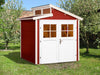 Weka Gartenhaus 226 Größe 1 schwedenrot