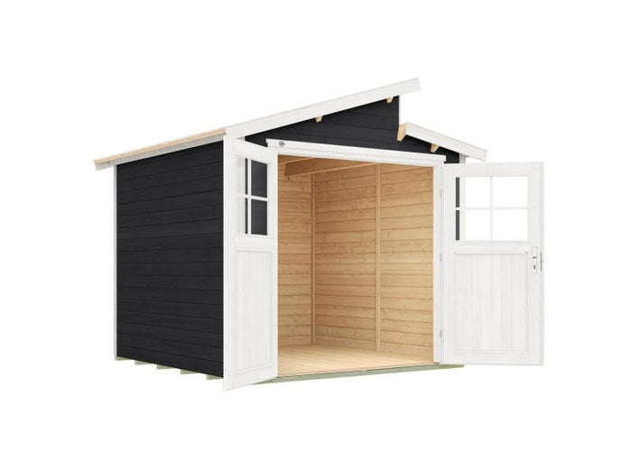 Weka Gartenhaus 226 Größe 2 anthrazit
